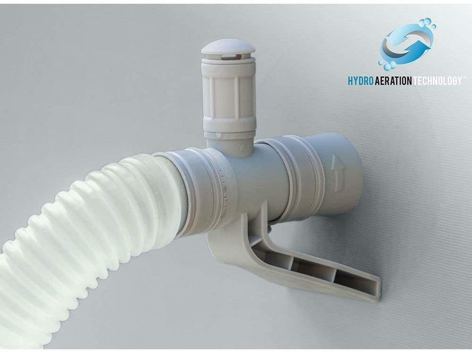 Intex 26711EH 12ft x 30in Prism Metal Frame Above Ground Swimming Pool with Filter Pump and Cleaning Maintenance Kit with Vacuum, Skimmer and Pole