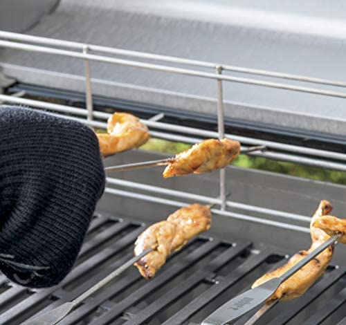 Weber 7615 Elevations Tiered Cooking System Grill Rack and Skewer Set