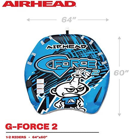 Airhead G-Force Towable Tube for Boating with 1-4 Rider Options