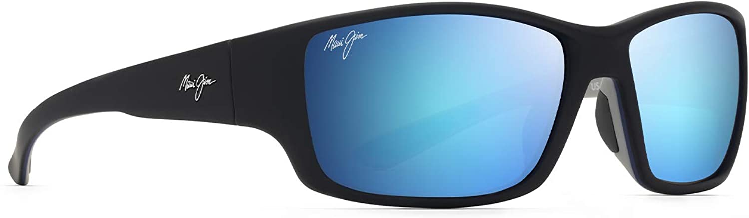 Maui Jim Men's Local Kine Wrap Sunglasses