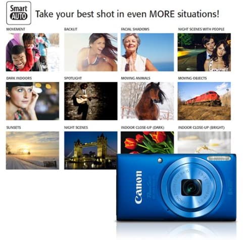 Canon PowerShot Elph 115 16MP Digital Camera with 2.7-Inch LCD (Black) (OLD MODEL)