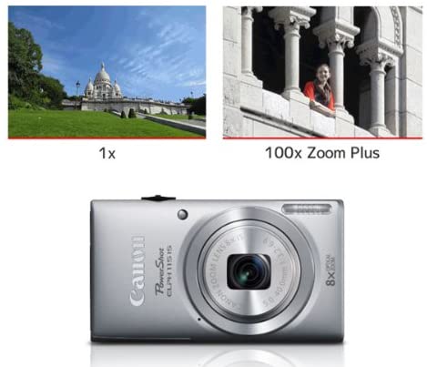 Canon PowerShot Elph 115 16MP Digital Camera with 2.7-Inch LCD (Black) (OLD MODEL)