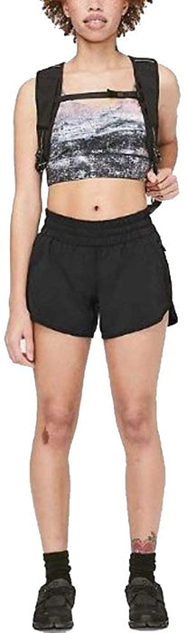 Lululemon Traker Short V4" Black Run Train Size 8