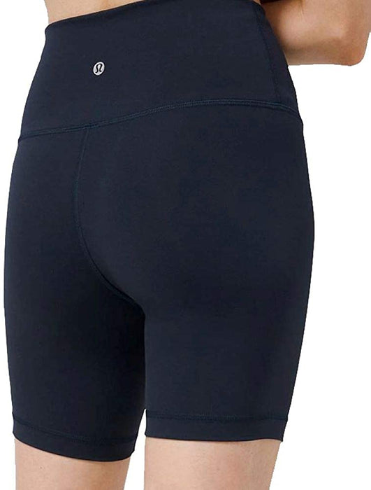 Lululemon Size 6 Wunder Under HR Short 6" True Navy Short Train