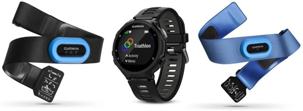 Garmin Forerunner 735XT Bundle, Multisport GPS Running Watch with Heart Rate, Includes HRM-Run Monitor