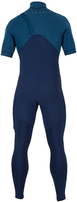 Rip Curl E Bomb Zip Free Entry 2/2mm Short Sleeve Full Wetsuit