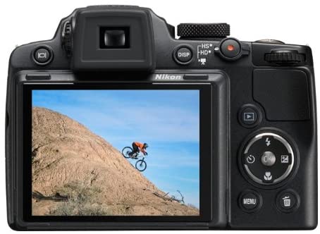 Nikon COOLPIX P500 12.1 CMOS Digital Camera with 36x NIKKOR Wide-Angle Optical Zoom Lens and Full HD 1080p Video (Black)