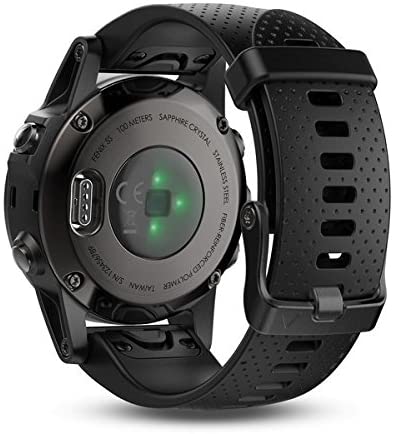 Garmin Fenix 5S Sapphire - Black with Black Band - 010-01685-11