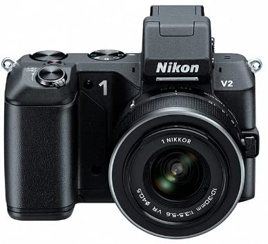 Nikon 1 V2 14.2 MP HD Digital Camera Body Only (Black)