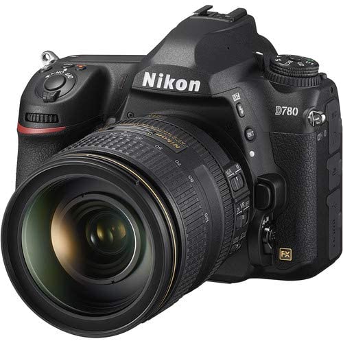 Nikon D780 DSLR Camera with 24-120mm, 50mm Lens, 32GB SD, and More (Intl Model)