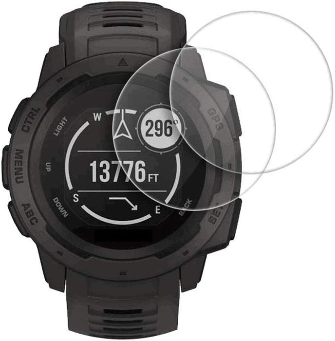 Garmin Instinct Solar Smartwatch Tactical Edition(010-02293-14) w/ 2X Screen Protectors