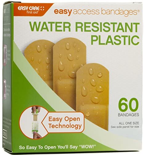 Easy Care Easy Access Bandages, 1" x 3" Plastic, 60 Count