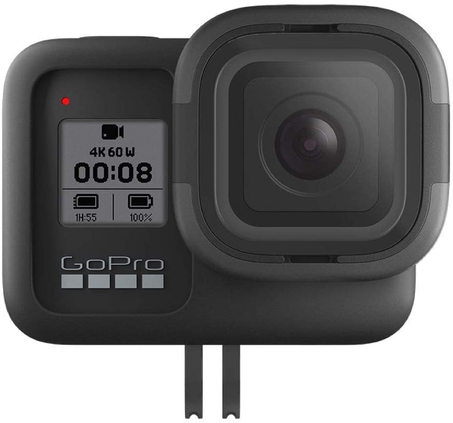 GoPro Rollcage (Protective Sleeve + Replaceable Lens for HERO8 Black) - Official GoPro Accessory