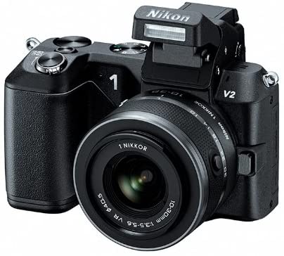 Nikon 1 V2 14.2 MP HD Digital Camera Body Only (Black)
