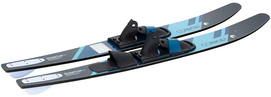CWB Connelly 61200342-CON Quantum Waterskiing Lake Water Sports Skis with Bindings 68-inch, Blue