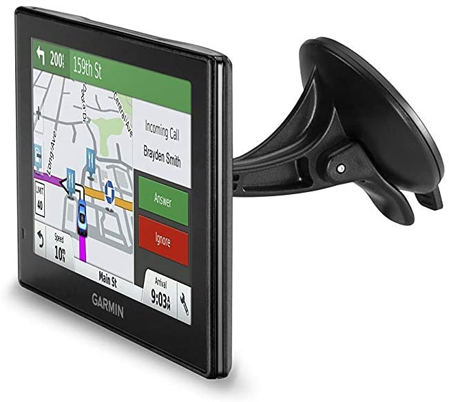 Garmin DriveSmart 51 NA LMT-S Friction Mount Bundle (010-01680-02) with Lifetime Maps/Traffic, Live Parking, Bluetooth,WiFi, Smart Notifications, Voice Activation, Driver Alerts