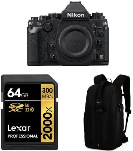 Nikon Df 16.2 MP CMOS FX-Format Digital SLR Camera with AF-S NIKKOR 50mm f/1.8G Special Edition Lens (Silver)