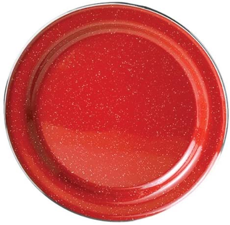 GSI Outdoors 10 Inch Enamelware Plate for Camp