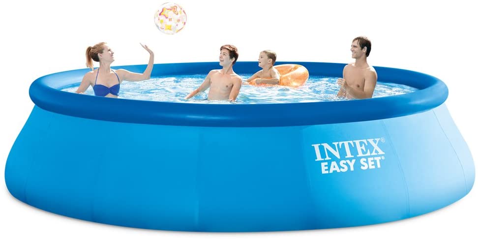 Intex 18ft X 48in Easy Set Pool Set with Filter Pump, Ladder