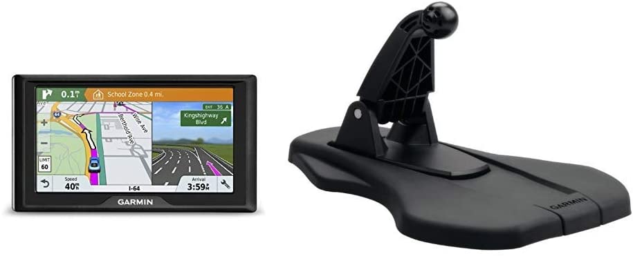 Garmin Drive 51 USA+CAN LM GPS Navigator System with Lifetime Maps, Spoken Turn-By-Turn Directions, Direct Access, Driver Alerts