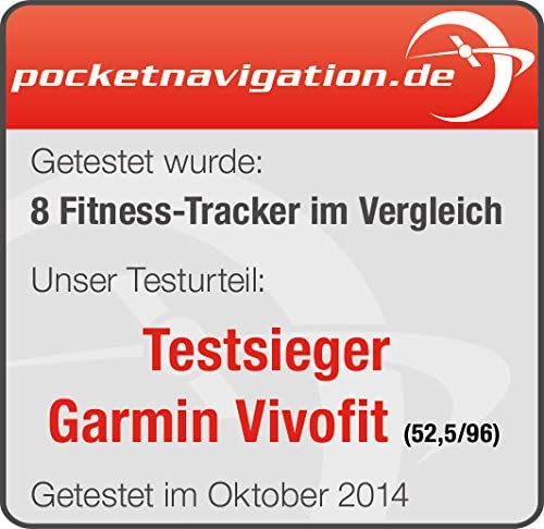 Garmin vívofit Fitness Band - Red Bundle (Includes Heart Rate Monitor)