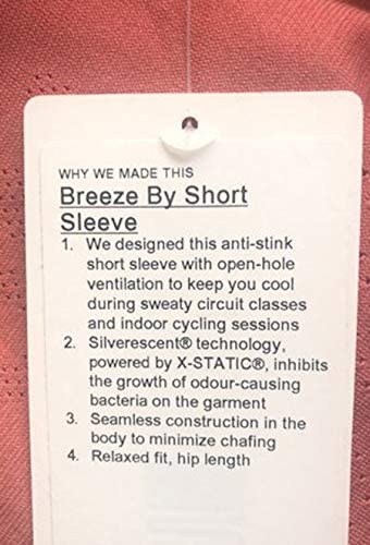 Lululemon Breeze by SS - RUSC/RUSC (Rustic Coral/Rustic Coral)