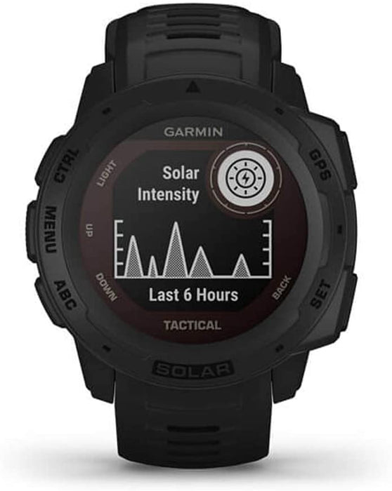 Garmin Instinct Solar Smartwatch Tactical Edition(010-02293-14) w/ 2X Screen Protectors