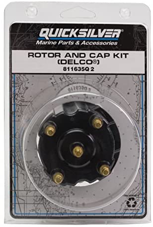 Quicksilver 811635Q2 Distributor Cap Kit - Marinized 4-Cylinder Engines by General Motors with Delco EST Ignition Systems