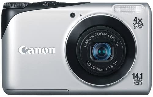Canon Powershot A2200 14.1 MP Digital Camera with 4x Optical Zoom (Black)