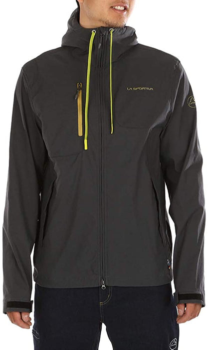 La Sportiva Jolly Jacket - Men's Carbon/Kiwi, M