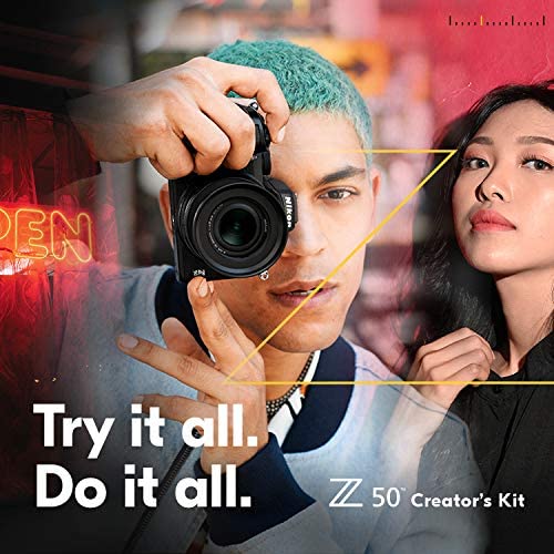 Nikon Z50 Creator's Kit, Black