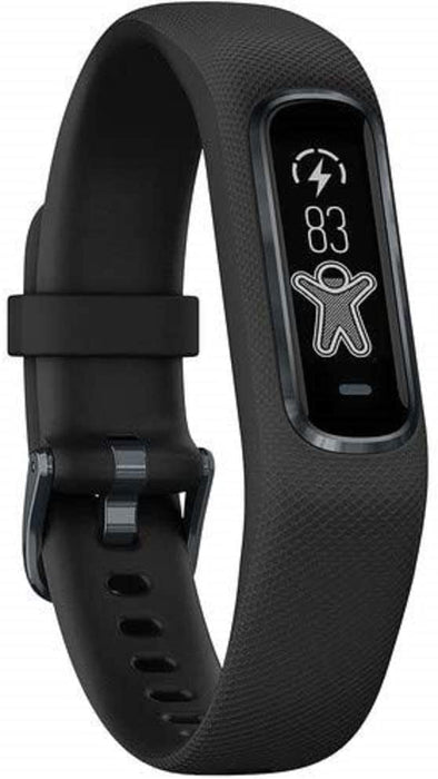 Garmin 010-N1995-00 Refurbished vivosmart 4 Activity Tracker, Small/Medium, Black/Slate