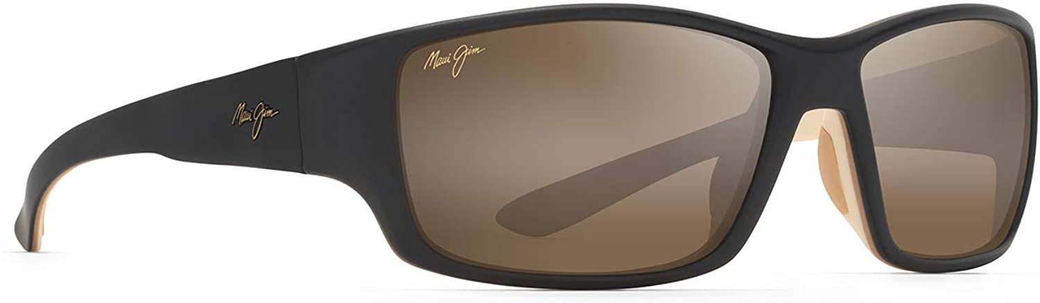 Maui Jim Men's Local Kine Wrap Sunglasses