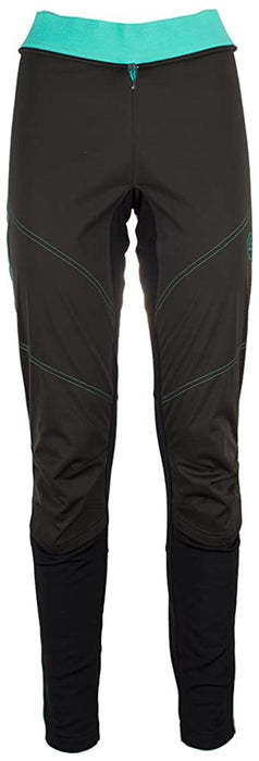 La Sportiva Arcadia Pant Womens, Black/Mint, Large