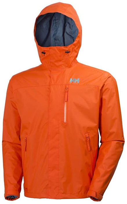 Helly Hansen Men's Vancouver Waterproof Windproof Breathable Hiking Shell Rain Jacket with Hood