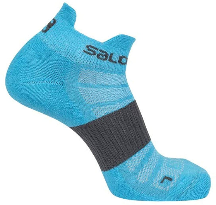Salomon Standard Socks, Forged Iron/Vivid Blue