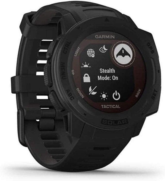 Garmin Instinct Solar Smartwatch Tactical Edition(010-02293-14) w/ 2X Screen Protectors