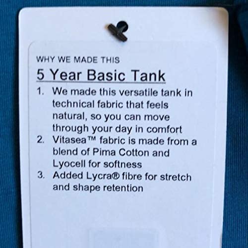 Lululemon 5 Year Basic Tank - CYPR (Cypress)