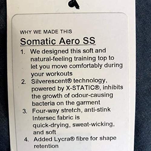 Lululemon SOMATIC AERO SS - MACB (Mach Blue)