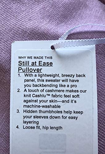 Lululemon Still at Ease Pullover - ANTE/ANTE (Antoinette/Antoinette)