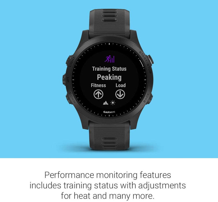 Garmin 010-02063-00 Forerunner 945, Premium GPS Running/Triathlon Smartwatch with Music