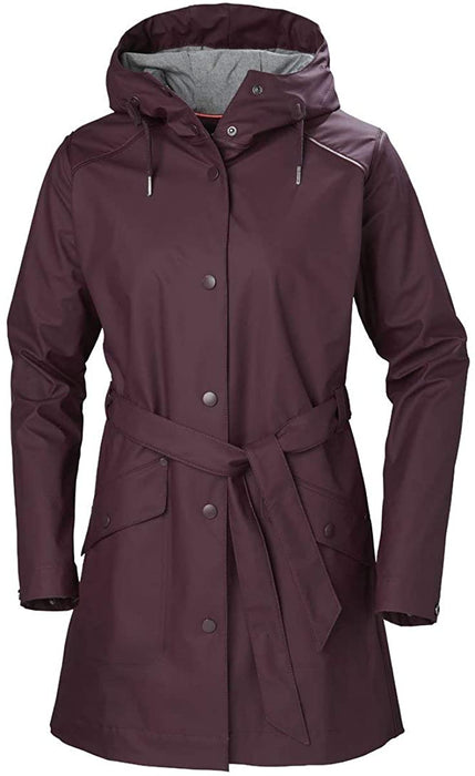 Helly-Hansen Women's Kirkwall Hooded Lightweight Waterpoof Windproof Raincoat Jacket