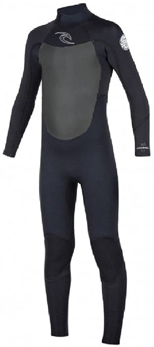 Rip Curl Junior D/Patrol 43Gb B/Zip S Wetsuits, 8, Black/Black