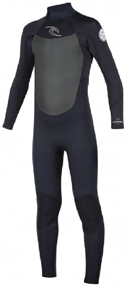 Rip Curl Junior D/Patrol 43Gb B/Zip S Wetsuits, 8, Black/Black