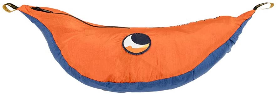 Ticket to the Moon Fair Trade & Handmade 1-2 Person King Size Lightweight Hammock for Traveling, Camping and Everyday Use, XXL, only 700g, Parachute-Silk, Set-Up < 1 min.