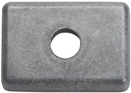 Quicksilver 875208 Square Aluminum Anode - Mercury or Mariner Outboards