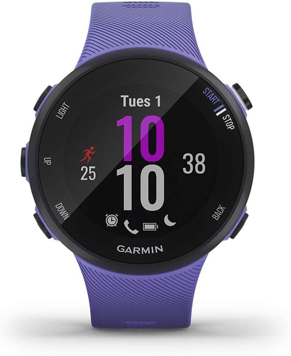 Garmin Forerunner 45S, 39mm Easy-to-use GPS Running Watch with Coach Free Training Plan Support