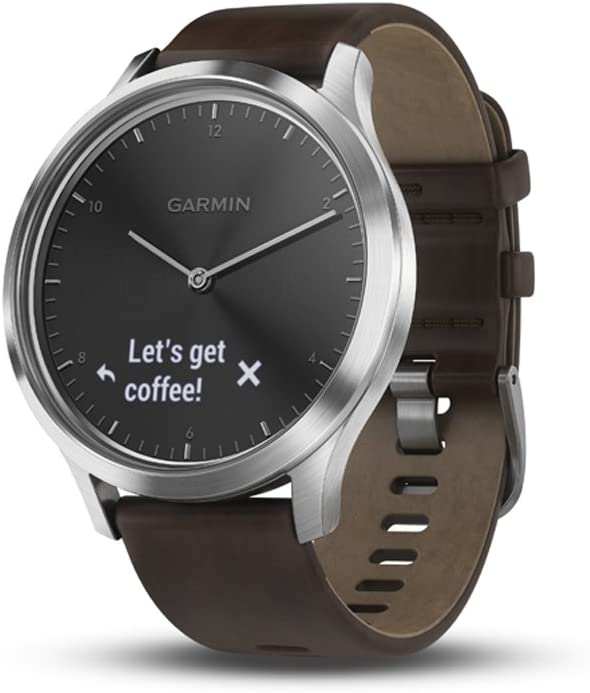 Garmin vivomove HR, Hybrid Smartwatch for Men and Women