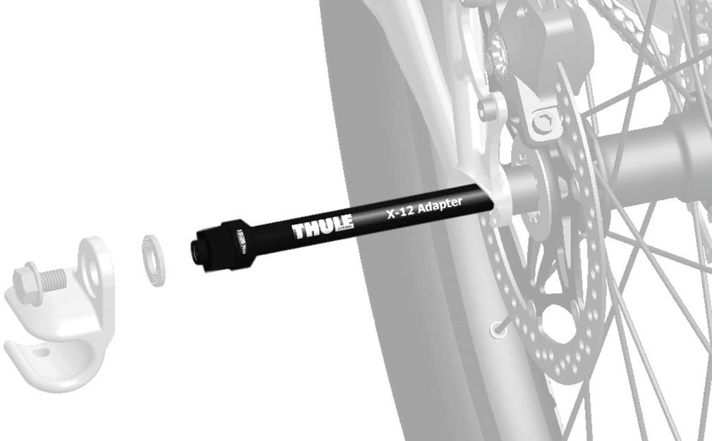 Thule Syntace X-12 2014 Baby Bicycle Accessory Thru Axle Black One Size