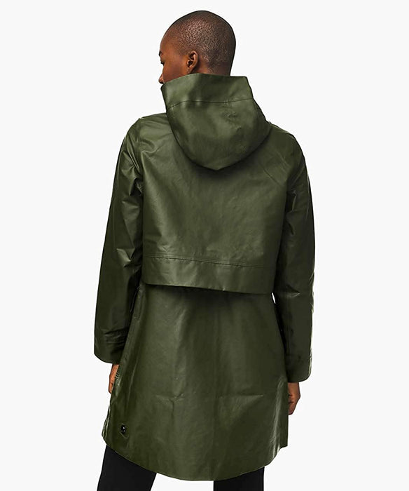 Lululemon Into The Drizzle Jacket (Landscape Green/Willow Green Size 4)